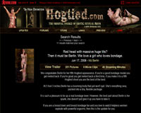 Hogtied